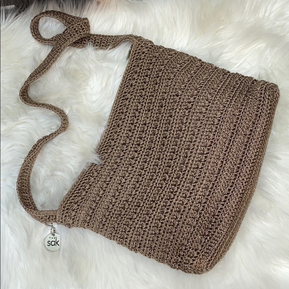 The Sak Natural Crochet Handbag Purse